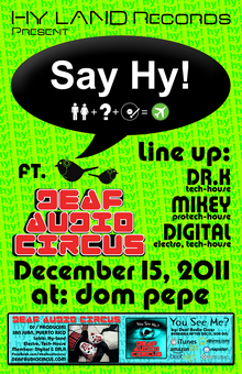 Deaf Audio Circus Concert Tickets - 2026 Tour Dates