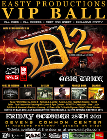 D12 & Obie Trice Live in Vancouver March 27 at Hollywood Theatre Tickets,  Wed, Mar 27, 2024 at 8:00 PM