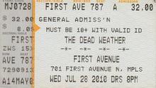 The Dead Weather Concert Tickets - 2026 Tour Dates