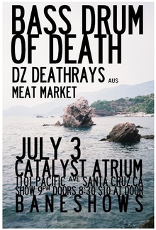 Bass Drum of Death Concert Tickets - 2026 Tour Dates