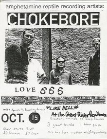 Chokebore Concert Tickets - 2026 Tour Dates
