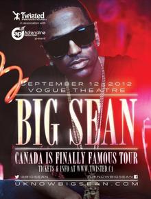 Big Sean Concert Tickets - 2026 Tour Dates