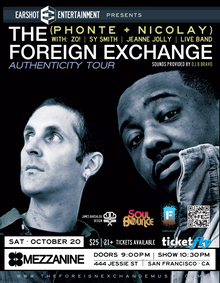 The Foreign Exchange Tour Dates Concerts Tickets Songkick Expand The Foreign Exchange Live