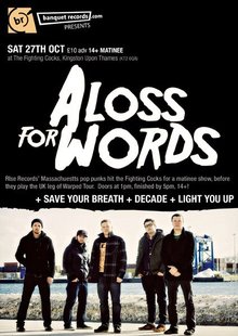A Loss for Words Concert Tickets - 2026 Tour Dates