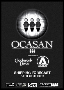 Ocasan Concert Tickets - 2026 Tour Dates