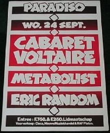 Cabaret Voltaire Concert Tickets - 2026 Tour Dates