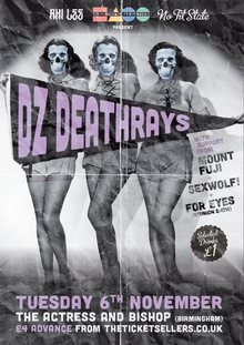 DZ Deathrays Concert Tickets - 2026 Tour Dates