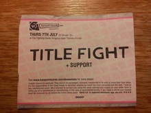 Title Fight Concert Tickets - 2026 Tour Dates