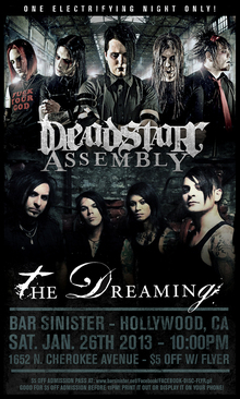 Deadstar Assembly Concert Tickets - 2026 Tour Dates
