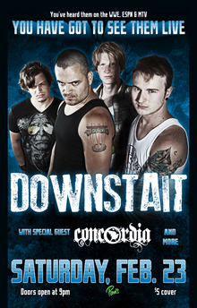 Downstait Tour Announcements 2022 & 2023, Notifications, Dates ...