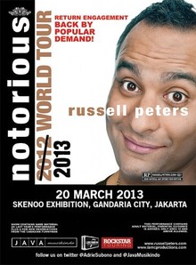 Russell Peters live.