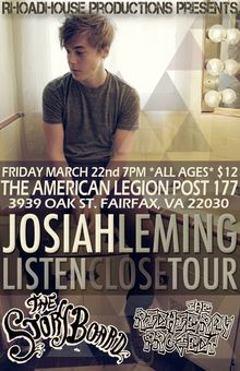 Josiah Leming live.