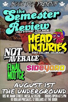 The Semester Review Concert Tickets - 2026 Tour Dates