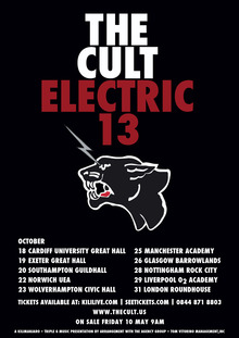The Cult Concert Tickets - 2026 Tour Dates