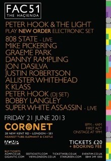 Fac51 The Hacienda Concert Tickets - 2026 Tour Dates