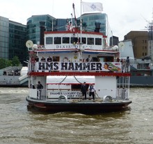 HMS Hammer (Dixie Queen River Boat), London