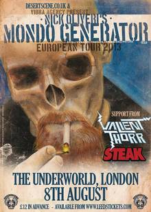 Nick Oliveris Mondo Generator Concert Tickets - 2026 Tour Dates