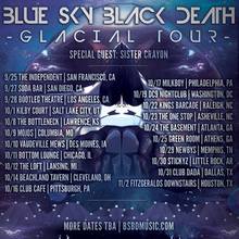 blue sky black death tour