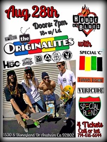 The Originalites Concert Tickets - 2026 Tour Dates