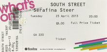 Serafina Steer Concert Tickets - 2026 Tour Dates