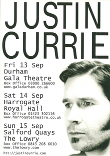 justin currie tour