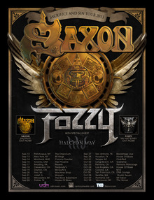 Saxon Concert Tickets - 2026 Tour Dates