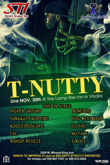 T-nutty Concert Tickets - 2026 Tour Dates