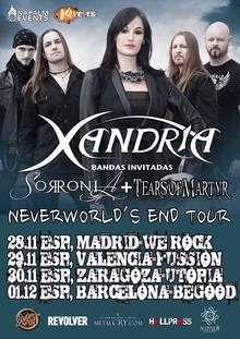Xandria Concert Tickets - 2026 Tour Dates.