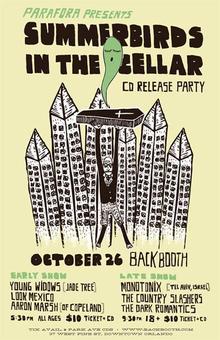 Summerbirds In The Cellar Concert Tickets - 2026 Tour Dates