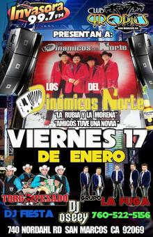 Los Dinamicos Del Norte Concert Tickets - 2026 Tour Dates