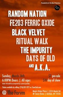 Random Nation Concert Tickets - 2026 Tour Dates