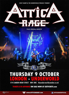 Attica Rage Concert Tickets - 2026 Tour Dates.