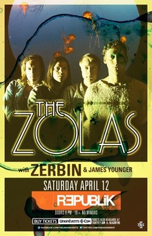 The Zolas Concert Tickets - 2026 Tour Dates