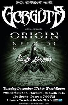 Gorguts Concert Tickets - 2026 Tour Dates
