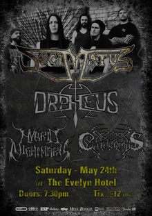 Decimatus Concert Tickets - 2026 Tour Dates