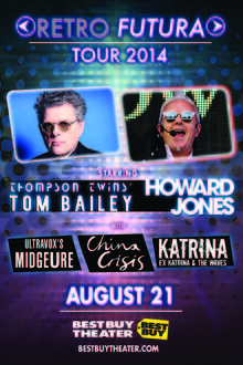 Thompson Twins' Tom Bailey Tickets, Tour Dates & Concerts 2025 & 2024 –  Songkick
