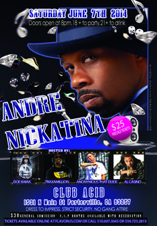 andre nickatina concert seattle