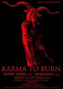 Karma to Burn Concert Tickets - 2026 Tour Dates