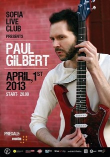Paul Gilbert live.