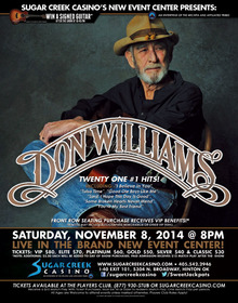 Don Williams live.