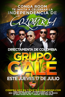 Grupo Gale Concert Tickets - 2026 Tour Dates