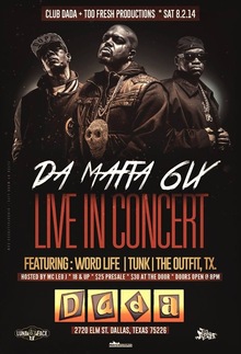 Three 6 Mafia Tickets