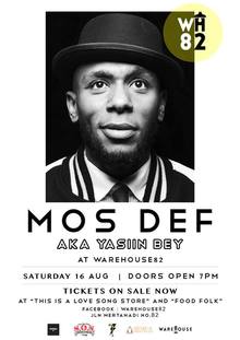 Yasiin Bey aka Mos Def - 'Black On Both Sides' 2022  Hip hop fans, HEADS  UP! The mighty Yasiin Bey performs his classic MOS DEF album 'Black on Both  Sides' at