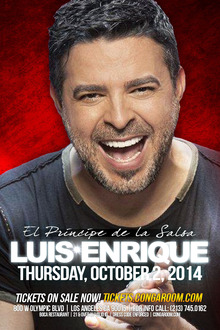 Luis Enrique Concert Tickets - 2026 Tour Dates.