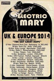 electric mary tour dates