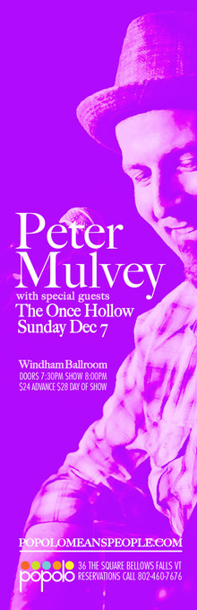 peter mulvey tour