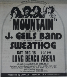 The J Geils Band Tour Dates Concert History Songkick