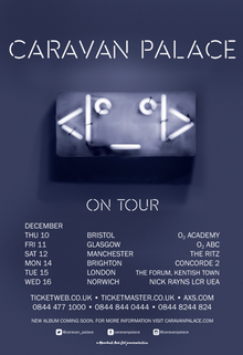 caravan palace tour dates 2017