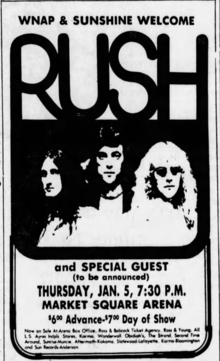 Rush Tour Dates & Concert History – Songkick