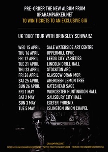 Graham Parker Tickets, Tour Dates & Concerts 2026 & 2025 – Songkick